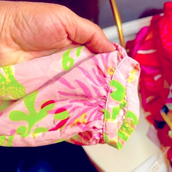 Lilly Pulitzer Elsa Silk Blouse - Picture 3 of 9